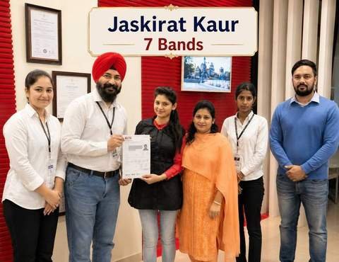 Jaskirat Kaur — IELTS 7 Bands, Kiwi Language Academy