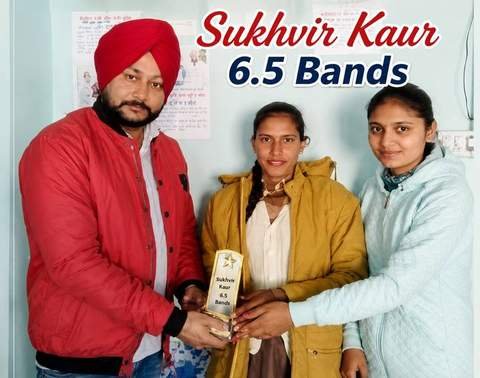 Sukhvir Kaur — IELTS 6.5 Bands, Kiwi Language Academy