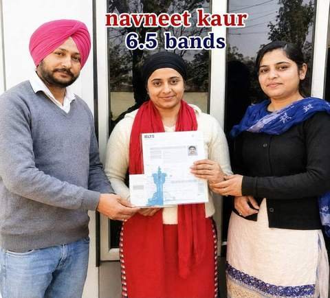 Navneet Kaur — IELTS 6.5 Bands, Kiwi Language Academy