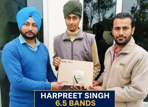 Harpreet Singh — IELTS 6.5 Bands, Kiwi Language Academy