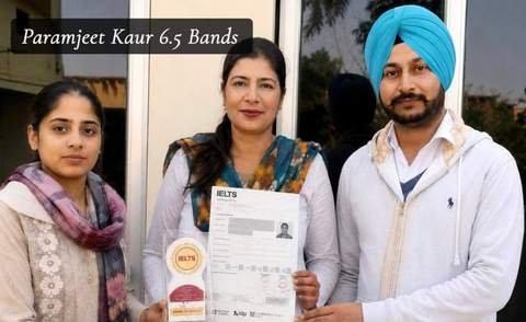 Paramjeet Kaur — IELTS 6.5 Bands, Kiwi Language Academy