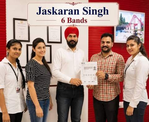 Jaskaran Singh — IELTS 6 Bands, Kiwi Language Academy