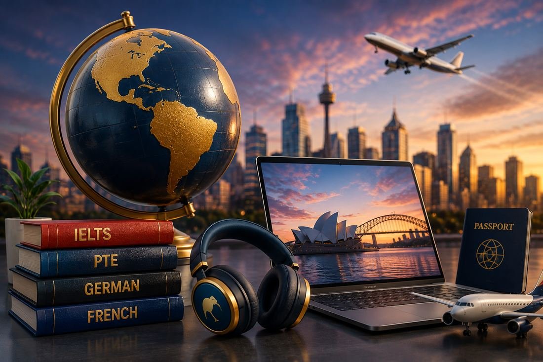 Study abroad with Kiwi Language Academy — IELTS, PTE, German and more