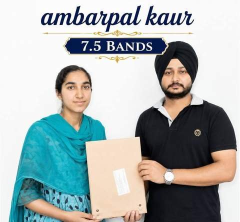 Ambarpal Kaur — IELTS 7.5 Bands, Kiwi Language Academy