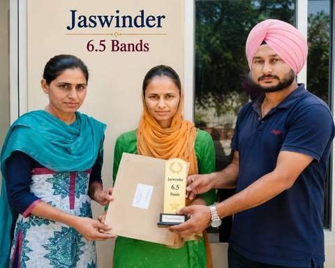 Jaswinder — IELTS 6.5 Bands, Kiwi Language Academy