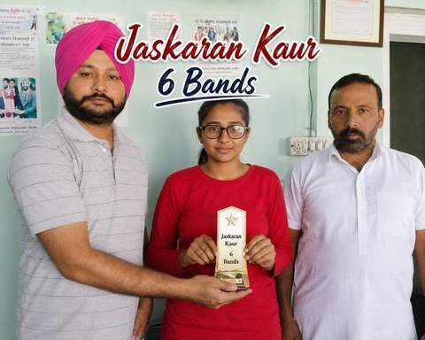 Jaskaran Kaur — IELTS 6 Bands, Kiwi Language Academy