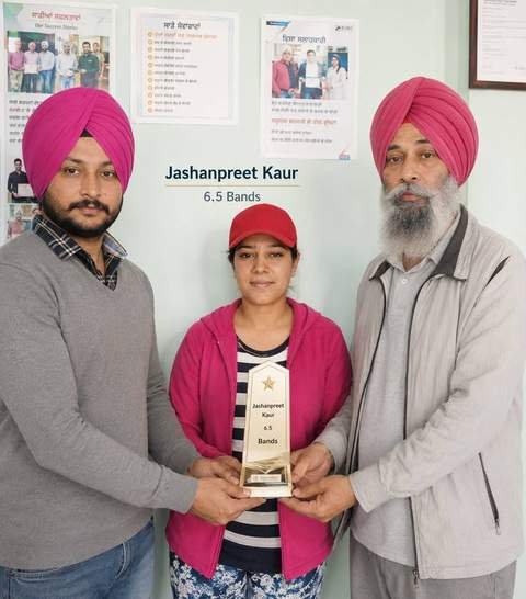 Jashanpreet Kaur — IELTS 6.5 Bands, Kiwi Language Academy
