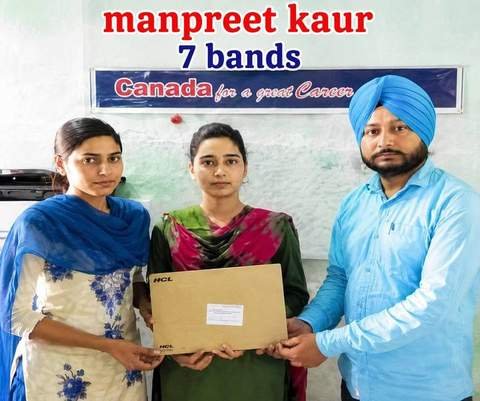 Manpreet Kaur — IELTS 7 Bands, Kiwi Language Academy